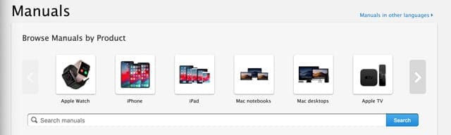 apple user guides site